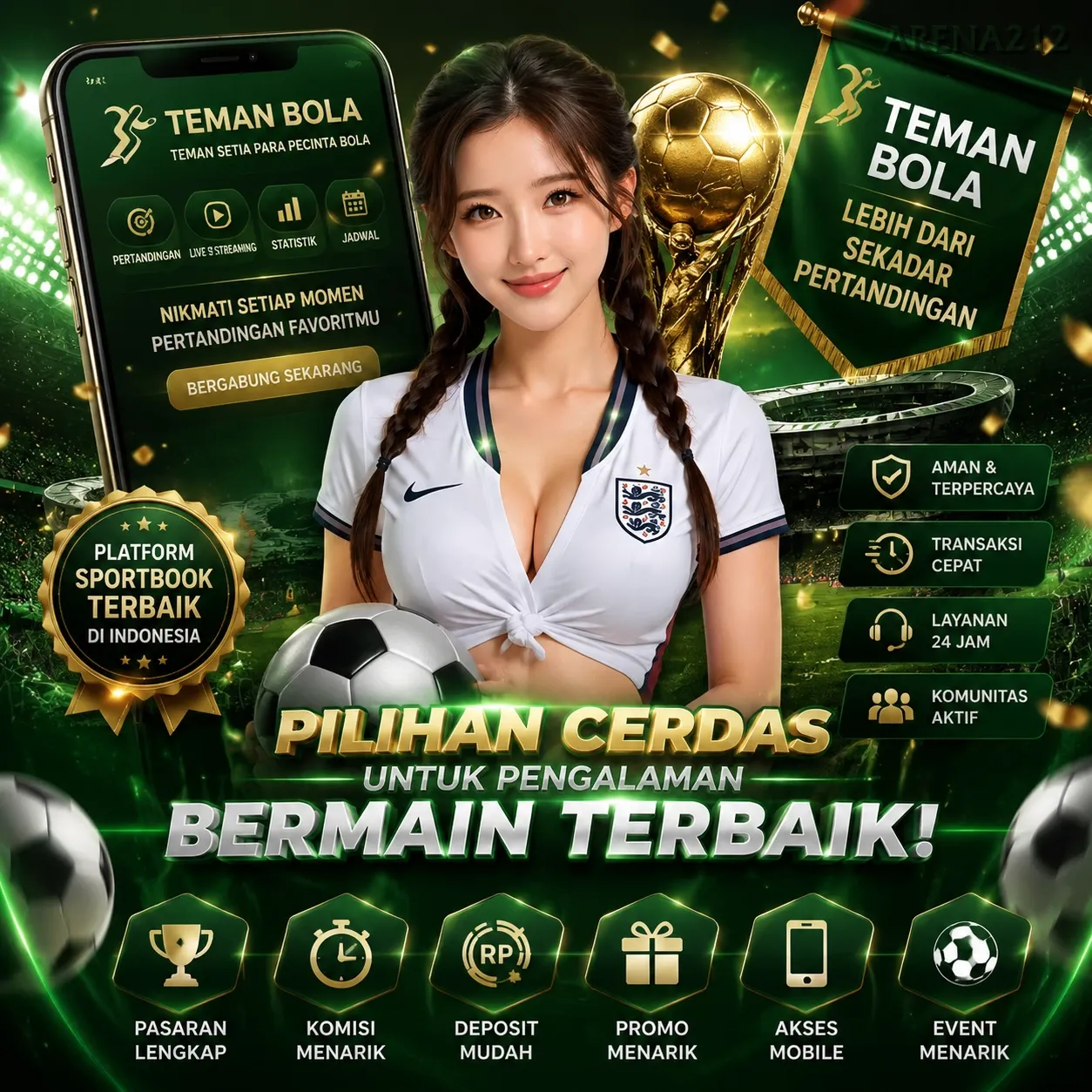 Ikon aplikasi arena212 resmi